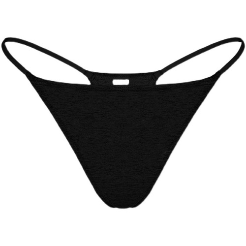 Varsbaby Sexy Cotton Comfort Low-rise Tanga Panties Solid Color Thin Straps One String