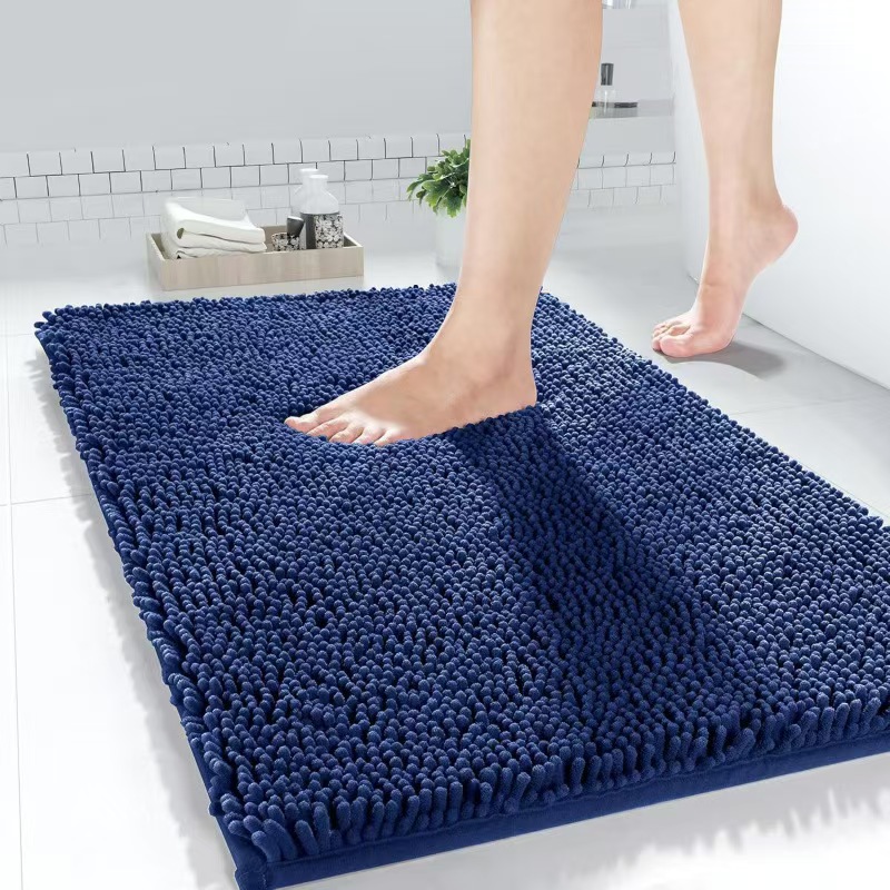Nuevo alfombra de baño de Schneier, alfombra de baño, alfombra antideslizante, alfombra de absorción de agua gruesa, puerta de baño