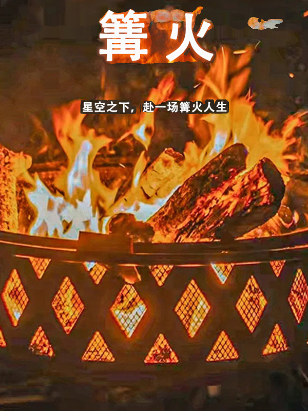 Outdoor Courtyard Bonfire Basin Household Firewood Basin Winter Heating Charcoal Stove Charcoal Grill Barbecue Grill Barbecue Rack