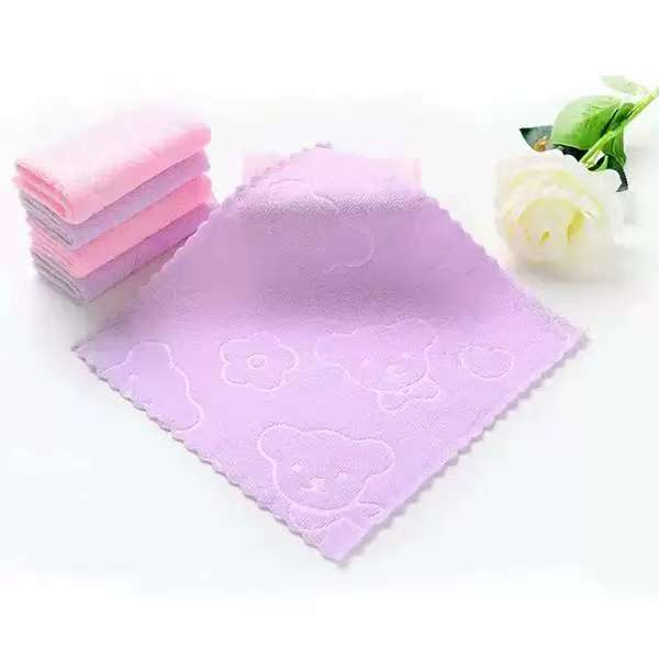 Cross-Border Labelable Microfiber Square Towel with Embossed Bear Design, Soft, Absorbent, Quick-Drying Beach Towel, Vacuumable Cross-Border Labelable Microfiber Square Towel with Embossed Bear Design, Soft, Absorbent, Quick-Drying Beach Towel, Vacuumable