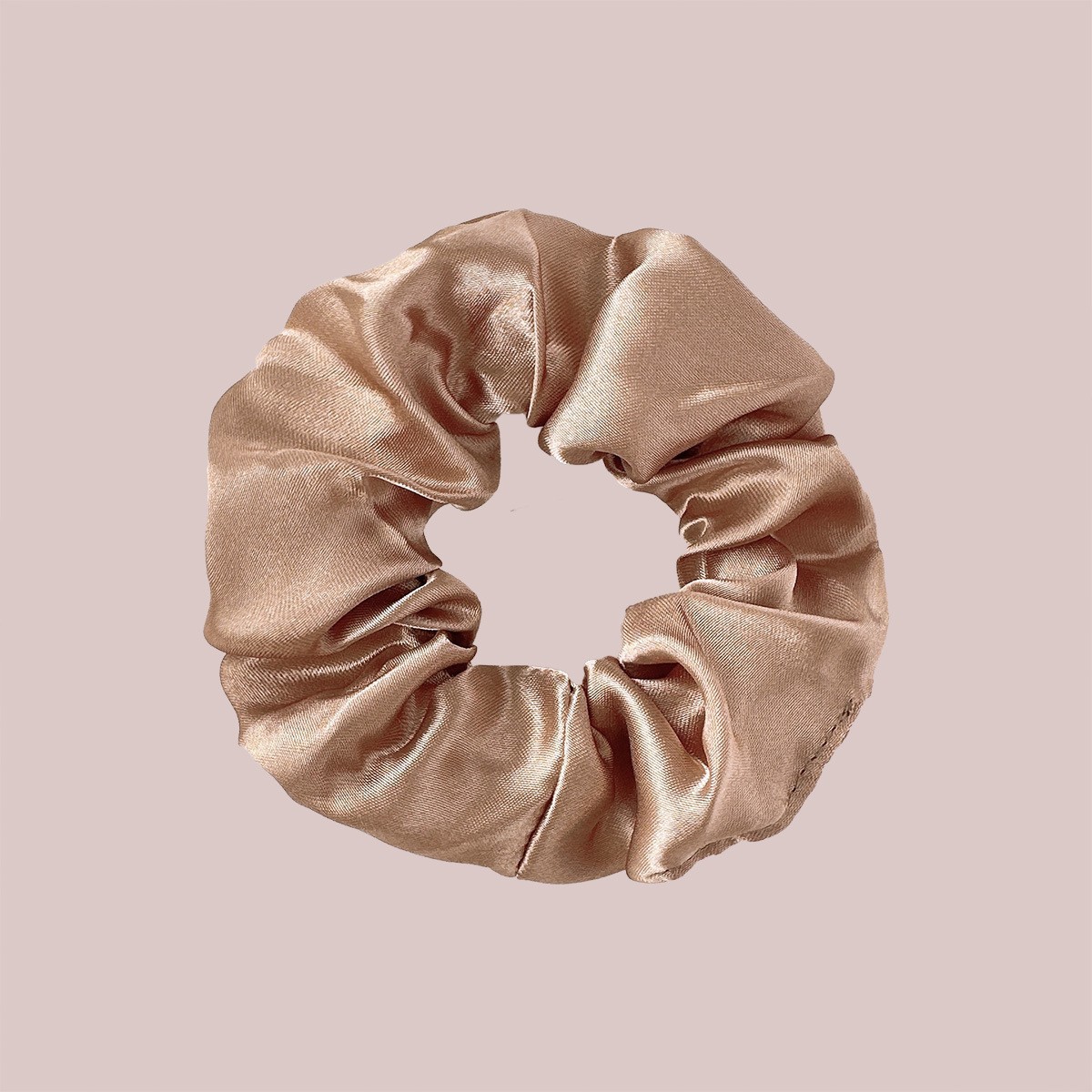 Coletero Scrunchie de Satén de Alta Elasticidad