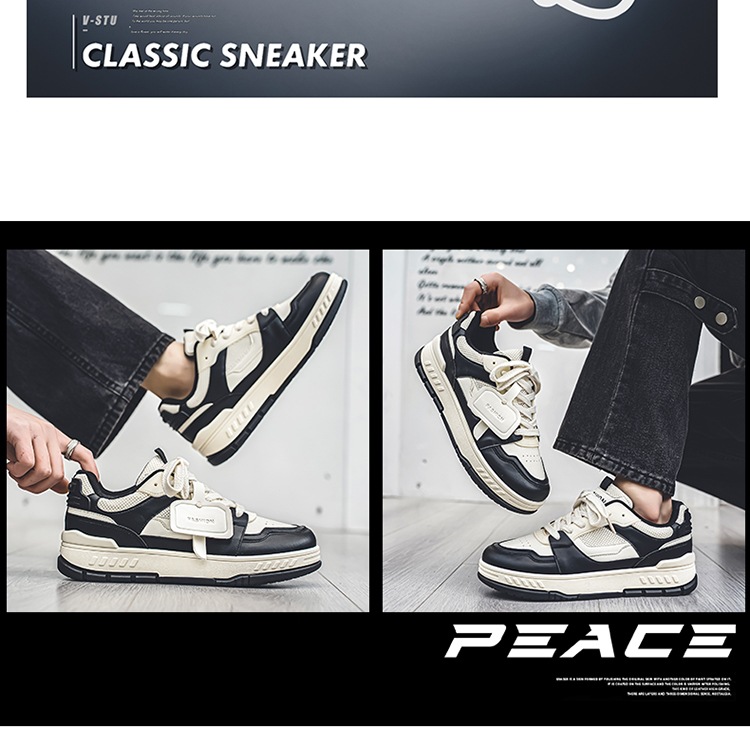 Internet berühmte Herren Herbst trendige Marke vielseitiges Casual Board für Junior High School Schüler Sport dicke Sohle_voghion.com