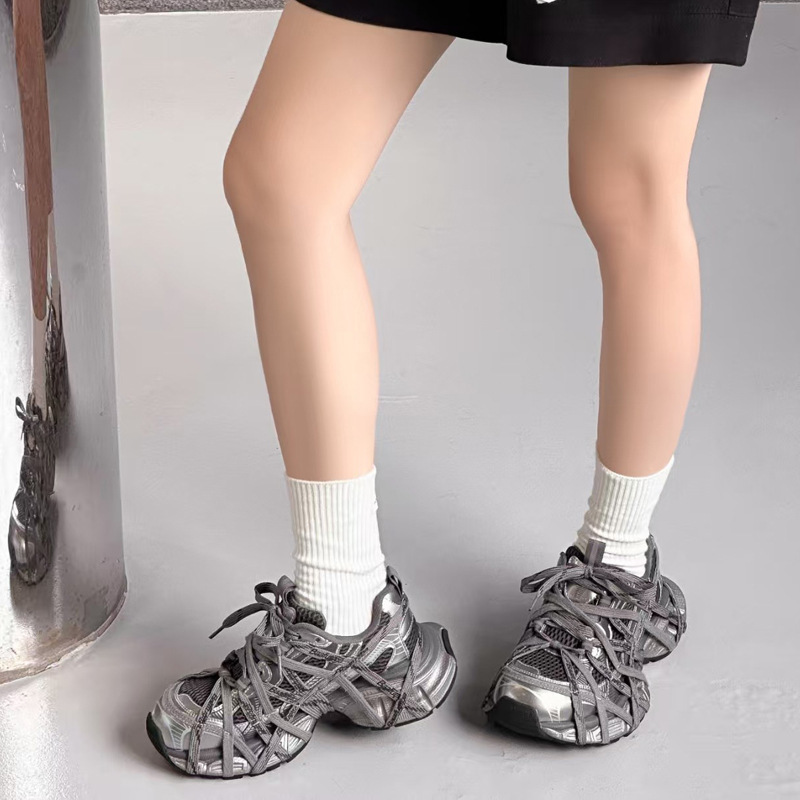 老爹鞋女2025秋季新款脏脏鞋运动鞋松糕厚底增高绑带小众休闲鞋女|undefined