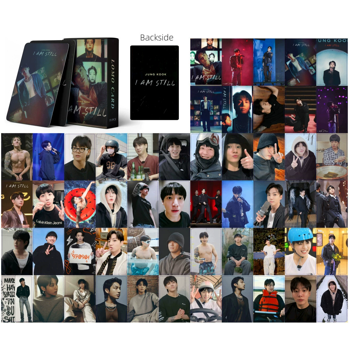 Интеграция лазерной карты 55 пуле-поддерживающая StrayKids розовый BM ILLIT блестящий градиент маленькие Lomo карты