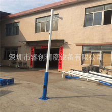 深圳摄像机立杆广东不锈钢音柱立杆球机枪机3米4米3.5米5米带地笼