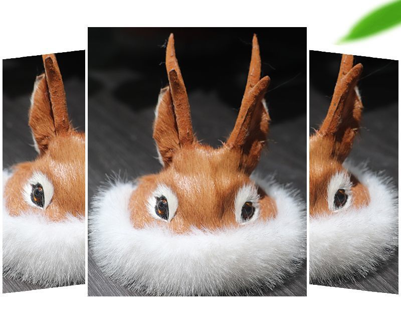 Manufacturer Wholesale Orochon Reindeer Horn Hat Ethnic Culture Historical Heritage Decorative Ornaments Car Interior Crafts