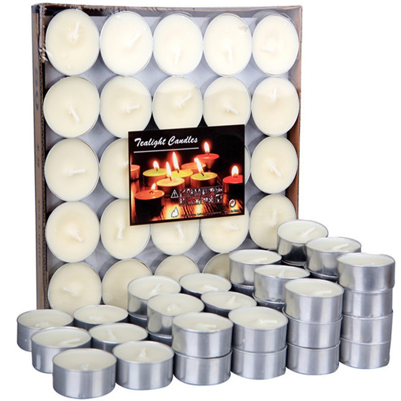 Velas 2 horas hotel KTV hotel sin humo lámpara de mantequilla restaurante aislamiento té cera venta directa de fábrica al por mayor Candle