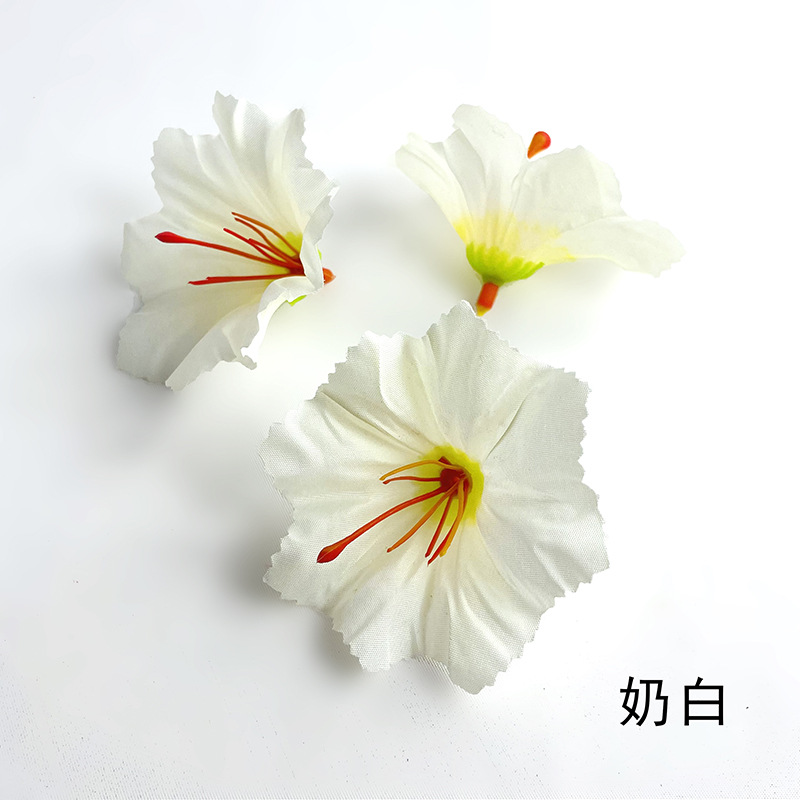 Simulación de flores de lirio pequeñas tocadillos de color hechos a mano didiy flor accesorios de ropa de bodas regalos de mano decoración fotografía