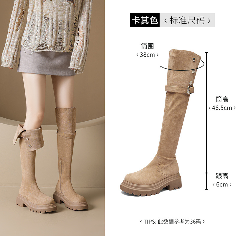 El león antiguo Dengmeilade botas 2025 nuevo otoño botas de caballero retro de suela gruesa botas delgadas botas occidentales turísticas
