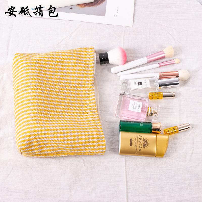 工厂手拿帆布卡包钥匙包手机包洗漱包布艺拉链零钱包化妆品收纳包