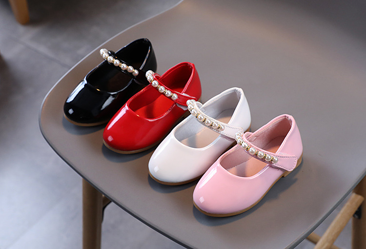 Schwarze Mädchen Prinzessinnenschuhe Mit Weicher Sohle Für Frühling_voghion.com