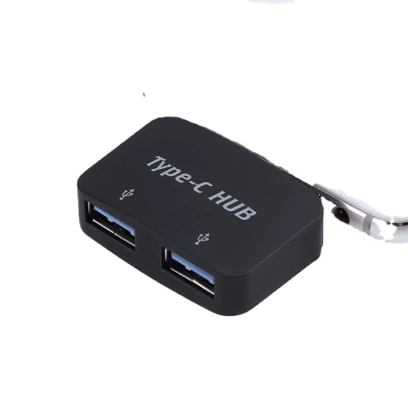 Тип-C3.1 до 2 порт USB2.0HUB хаб Type-C один пункт два ротора мобильный телефон компьютер универсальный