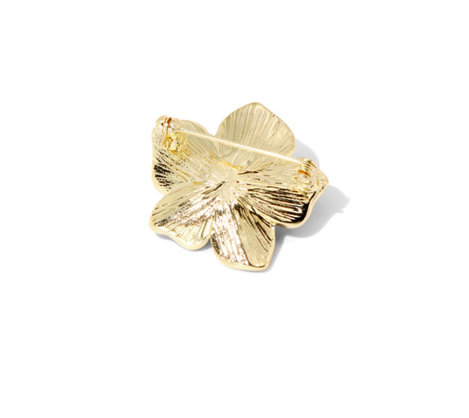 Camellia Brooch with a High-End, Luxurious Feel, Super Beautiful Enamel-Painted Floral Design, Anti-Exposure Pin for Women