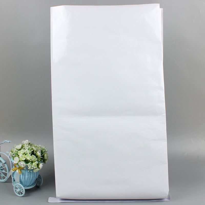 工厂直供 白色牛皮纸编织袋  白色覆膜牛皮纸袋  阀口袋 建材包装