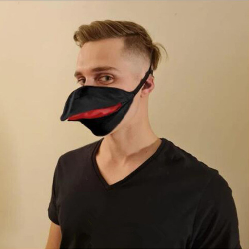  cross-border new beak-shaped cotton anti-particle warm and breathable mask duckbill shape