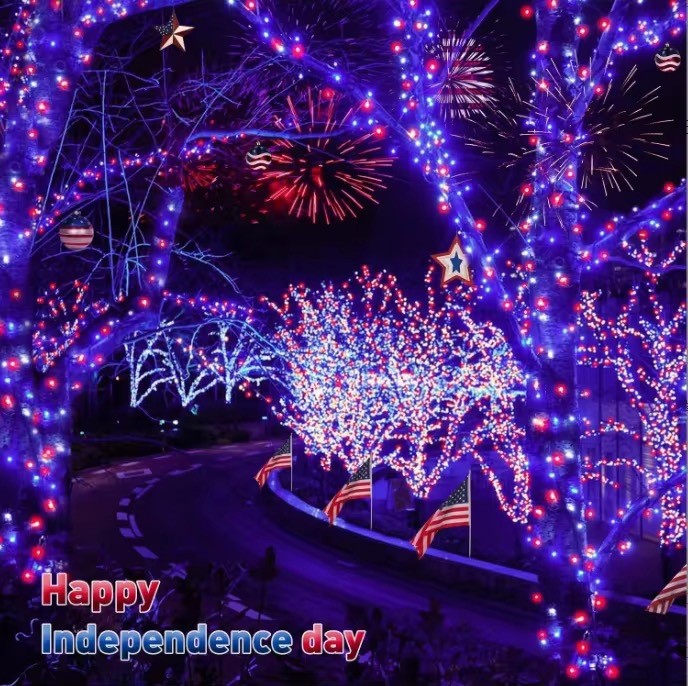 Estrellas de flash de Navidad transfronterizas impermeable de bajo voltaje enchufe estándar de EE.UU. estándar europeo estándar británico línea verde tinta LED string