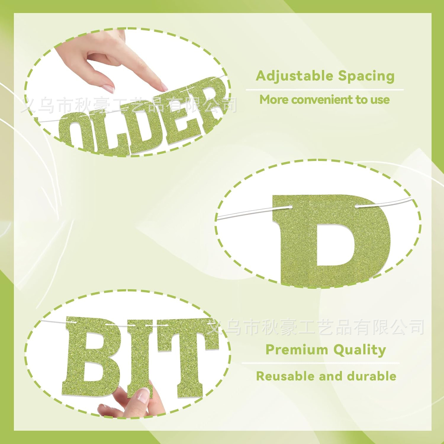 Artículos de decoración de banner de fiesta temática de Martini 2025 nuevo estilo venta caliente transfronteriza al por mayor