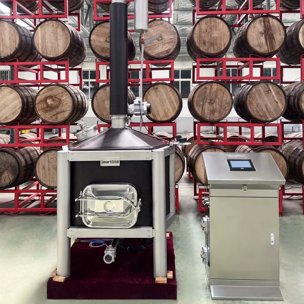 定制2000L多功能商用威士忌金酒蒸馏设备白兰地蒸馏设备源头厂家