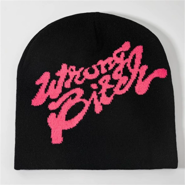 Rose red letters black 2
