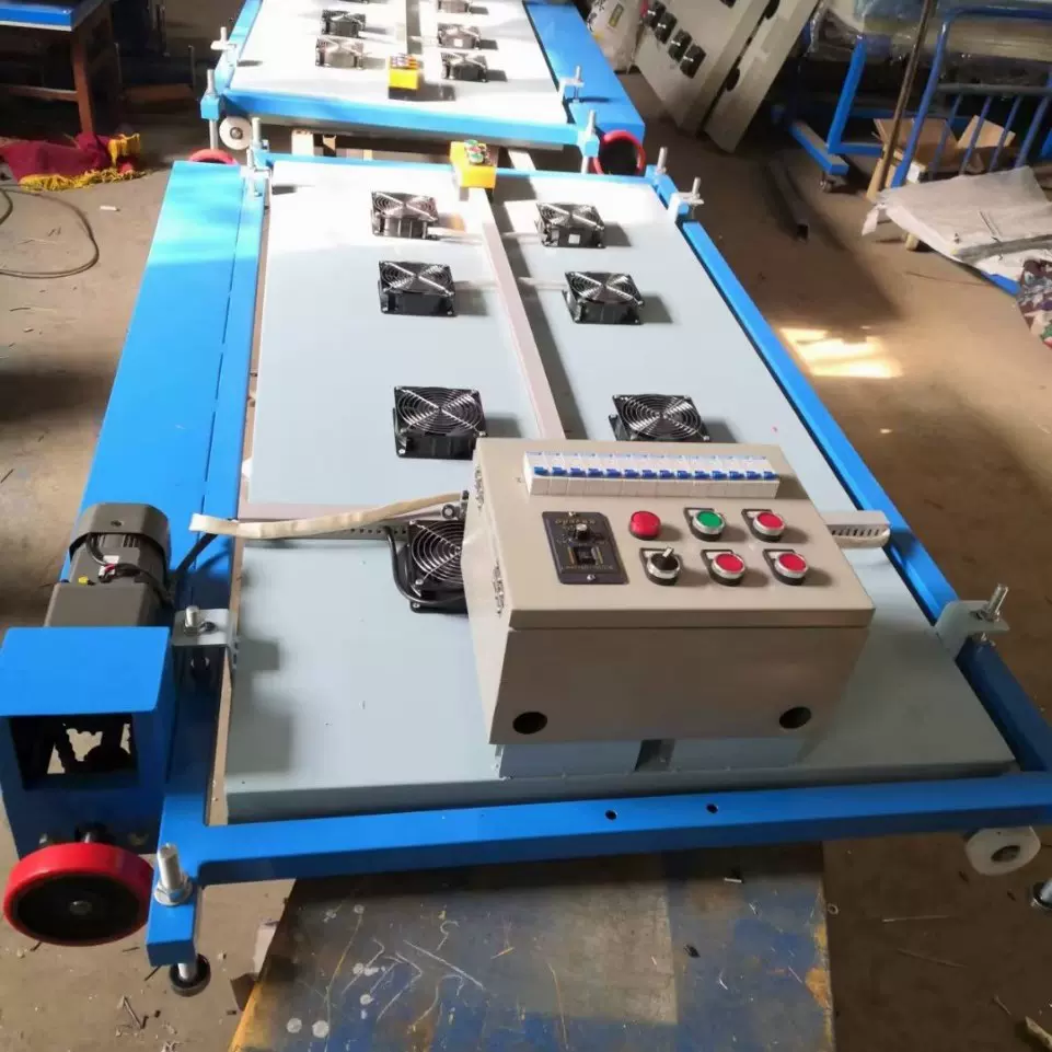 印花烘干设备平台斜台 成衣印花台板烘干机 小型丝印设备自动移动