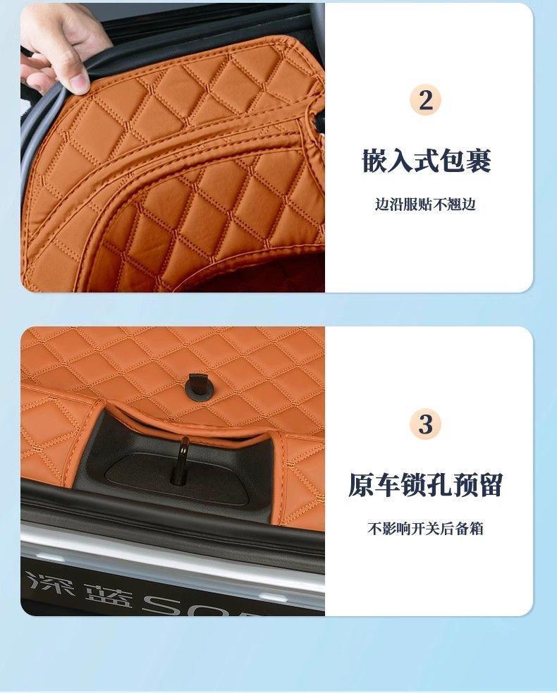 Suitable for 2026 Changan Deep Blue S05, full-coverage trunk mat, Deep Blue S05 car accessories, interior trunk mat