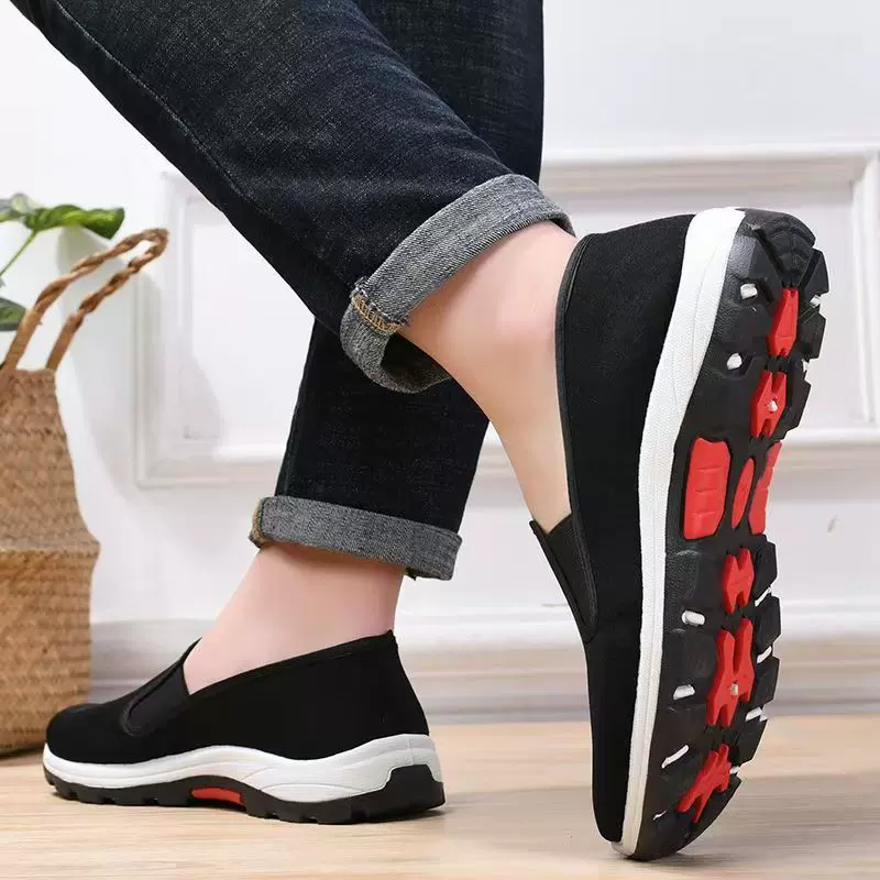 老北京棉鞋加厚布鞋男工作鞋劳保鞋防滑耐磨轻便休闲男布鞋司机鞋