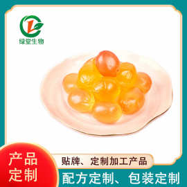 定制DHA藻油蓝莓叶黄素软糖委托代工 诺丽果酵素夹心软糖加工企业
