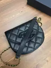 Points Exchange VIP Gift Shoulder Chain Caviar Rhomboid Women's Chanel Style Crossbody Bag Shoulder Chain Bag