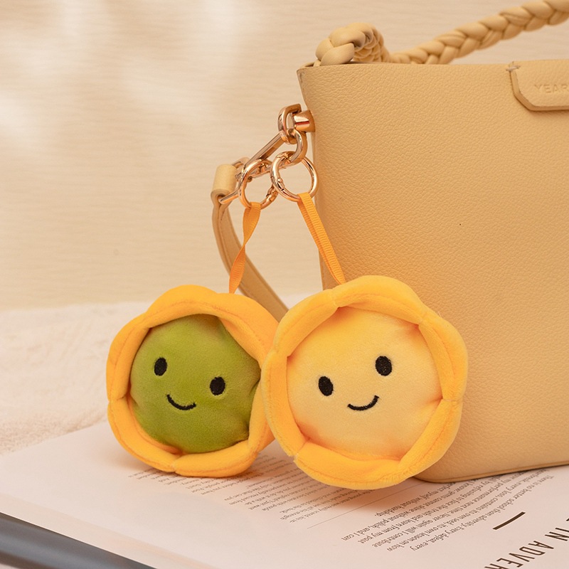 Cute torta de pastel colgante juguetes de peluche muñeca bolsos de dibujos animados colgante llaveros muñecas pastel muñeca mujer