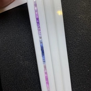 11ct Emerald Cut Natural Color Sapphire 4x 2mm Inlay Ring Bracelet Necklace Jewelry Factory Wholesale
