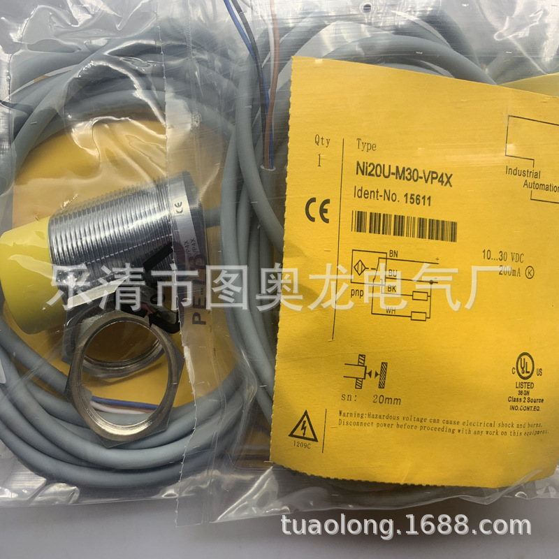 M30 实物接近开关NI20U-M30-VP4X   NI20U-M30-VP4X-H1141质保一