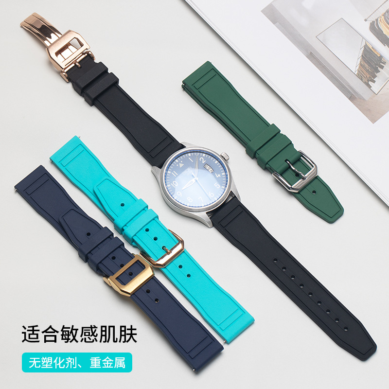 Brazalete de fluorocarbono, piloto especial, Peetao Fino, marca portuguesa, brazalete de acero de fluorocarbono desmontable rápido para hombre