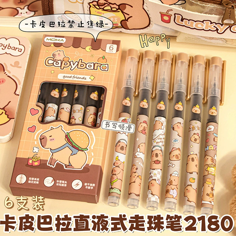 Мультяшный милый панды экзамен черная водяная ручка оптом с высокой значением