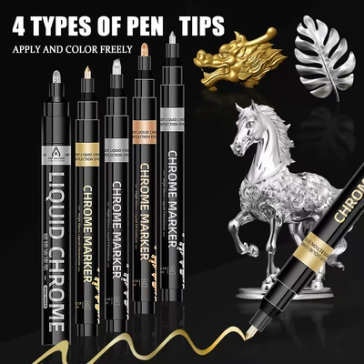 Avtomobil boya qələmləri: Touch-Up Pen, Waterproof, Non-Fading Signature