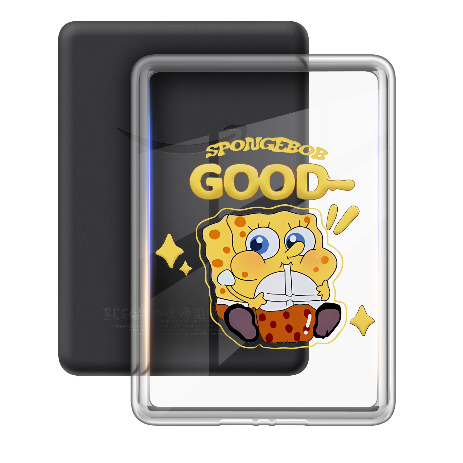 Aplicable en stock para 2024 Kindle Paperwhite6543 acrílico transparente caja protectora pintada caja única