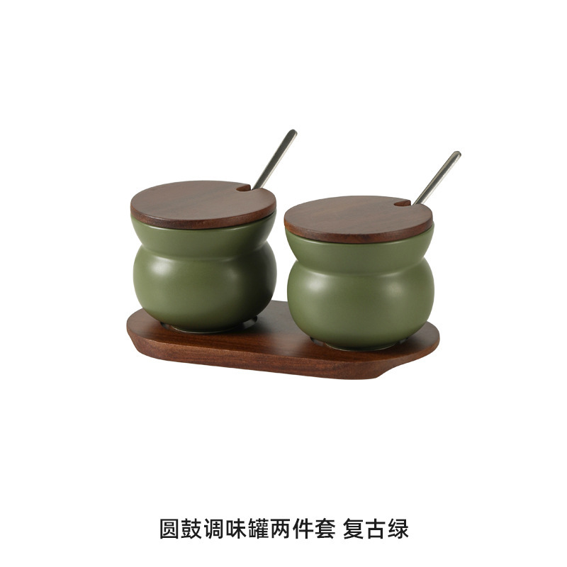 家庭用陶器調味料入れセット 調味料ボックス 調味料入れ 塩入れ 調味料ボトルセット Amazon|undefined