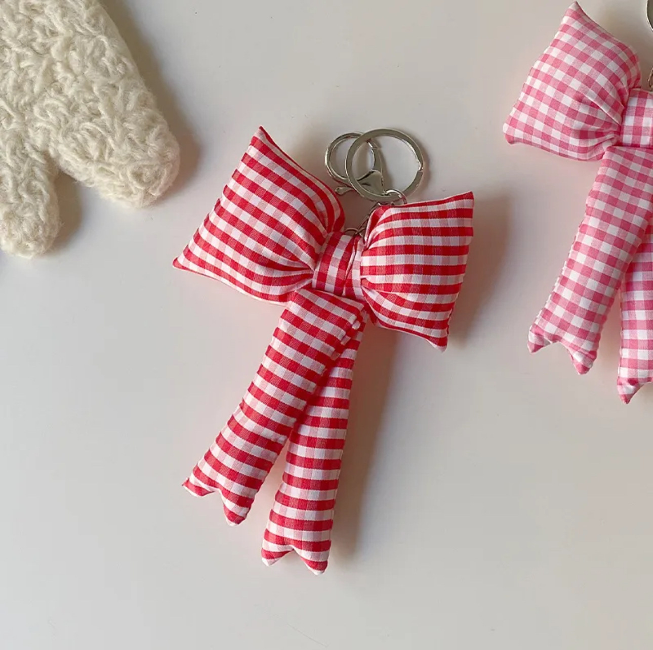 Cloth Material 1 Piece Cloth Bow Knot Bag Charms