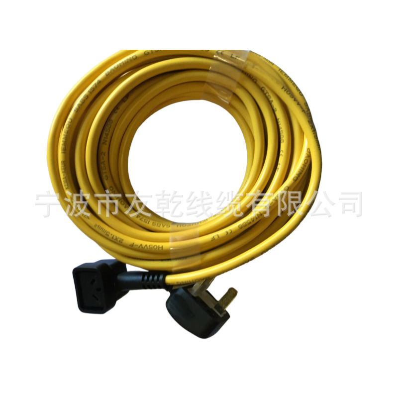 亨利胡佛真空吸尘器电缆 Hetty Numatic 电源线带插头 Xtra 23611