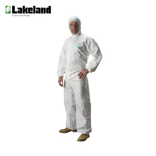 Lakeland Protective Clothing AMN428E Dust-proof Suit Breathable Liquid-proof Splash-proof Labor Protection Work Clothes Isolation Clothes