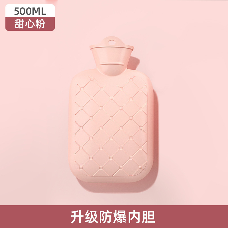 热水袋注水式暖水袋灌水加厚防爆中老年暖水袋暖肚子简约厂家批发|undefined