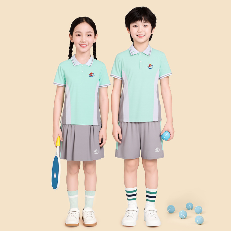 江西宜春市初中小学生统一校服幼儿园班服套装夏季短袖儿童春秋季|undefined