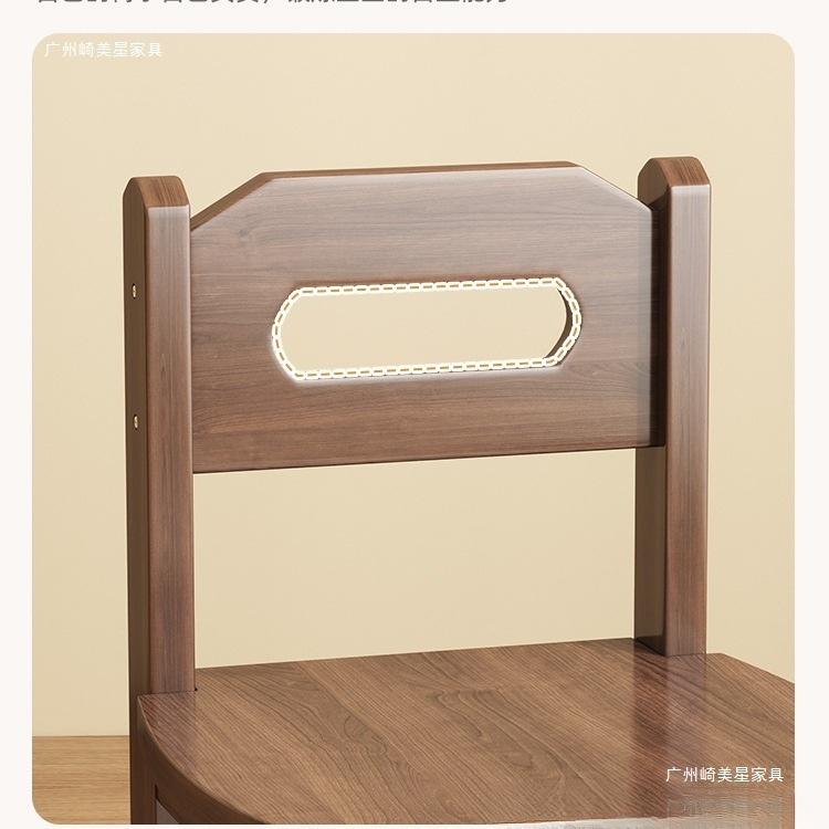 無垢材スツール、家庭用背もたれ小さな椅子、リビングルームの子供用ベンチ、中古木製正方形スツール、軽い高級感とハイエンドのロースツール|undefined
