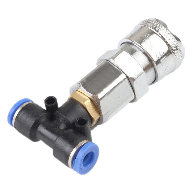 Пистолет для выдувания грузовиков Трехходовой прямой воздушный компрессор соединение воздушной трубы высокого давления пневматический бак для хранения воздуха автомобиль Air