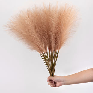 Mini Pampas Reed Grass INS Style Artificial Flower Manufacturer Home Decoration Wedding Wholesale Artificial Flowers and Green Plants