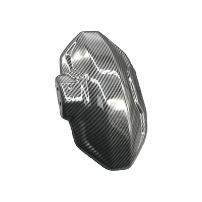 Electric Vehicle Fender Modification Parts Carbon Fiber Rear Fender for Niu 1, 2, 3, 4 Generations, Ninebot, and Little Monkey (Electric vehicle fender) - first-generation-carbon-fiber-texture-single-board-black