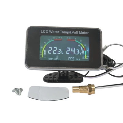 automobile instrument and voltage two-in-one combination gauge