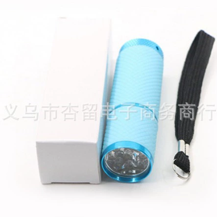 9 Светодиодный светящийся фонарик УФ ультрафиолетовая флуоресцентная лампа обнаружения агента лампа для ногтей детектор денег ручка маска Защита от подделок идентификационная лампа