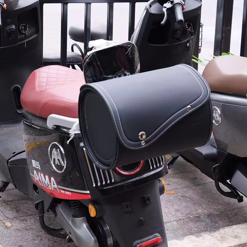 Hot Selling Motorcycle Electric Vehicle Accessories Riding Equipment Rear Seat Bag Rainproof Charger Raincoat Storage Tail Box Bag