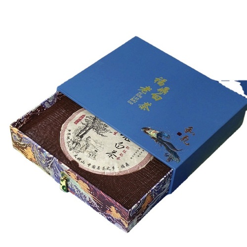 Factory 2013 Fuding White Tea Old Gongmei Shoumei Tea Cake Aged White Tea Gift Box 350g Wholesale & Gifting