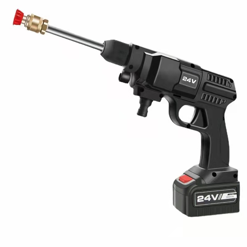 无线洗车神器车用洗车水枪高压电动水泵强力锂电洗车机便携式喷枪